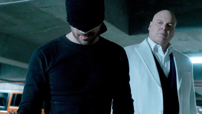 Daredevil stars Charlie Cox and Vincent D'Onofrio