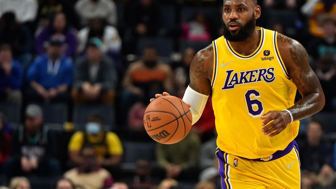 LeBron James Los Angeles Lakers