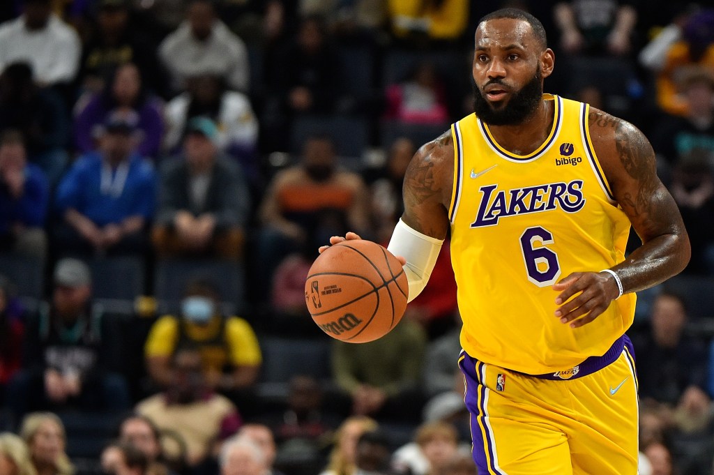 LeBron James Los Angeles Lakers