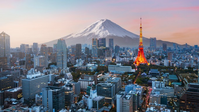 Tokyo skyline