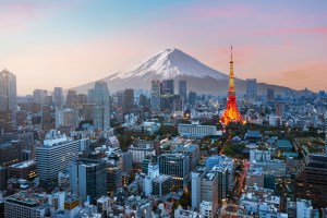 Tokyo skyline