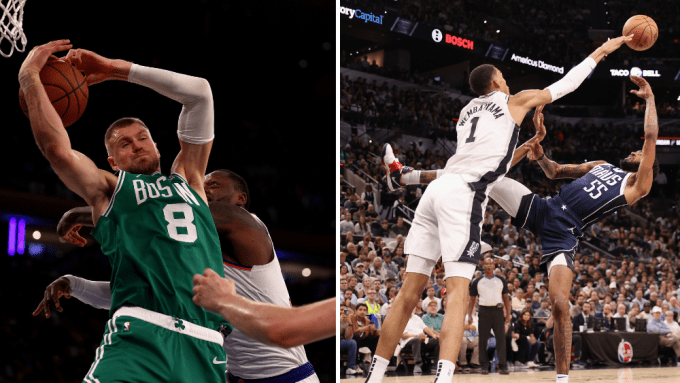 Celtics vs. Knicks; Mavericks vs. Spurs